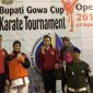 Para Atlet kejuaraan karate Bupati Gowa Cup 2019 asal Kabupaten Gowa. (BERITA.NEWS/ACP).