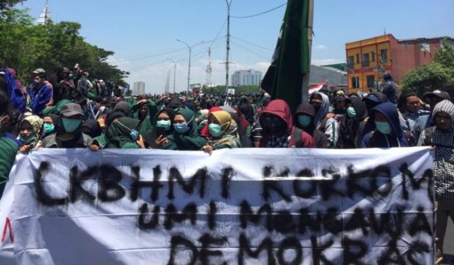 					Respon Dua Mahasiswa Gugur, Korkom HMI UMI Siap Buat Aksi Besar-besaran