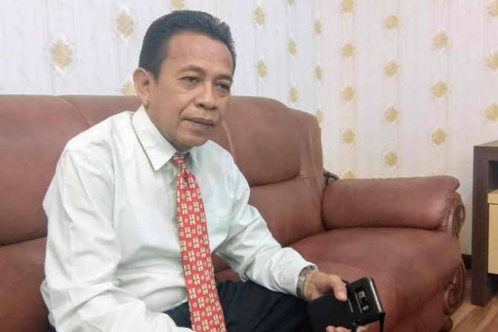 Eks Kepala Biro Pembangunan Setda Provinsi Sulsel Jumras. (Andi Khaerul/BERITA.NEWS)