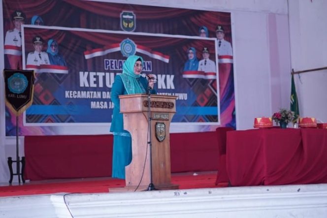 					Ketua TP-PKK Luwu Siap Menata Dasa Wisma