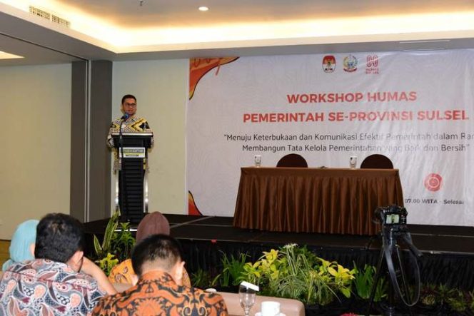 					Humas Sulsel Gandeng Korsupgah KPK RI Gelar Workshop Kehumasan