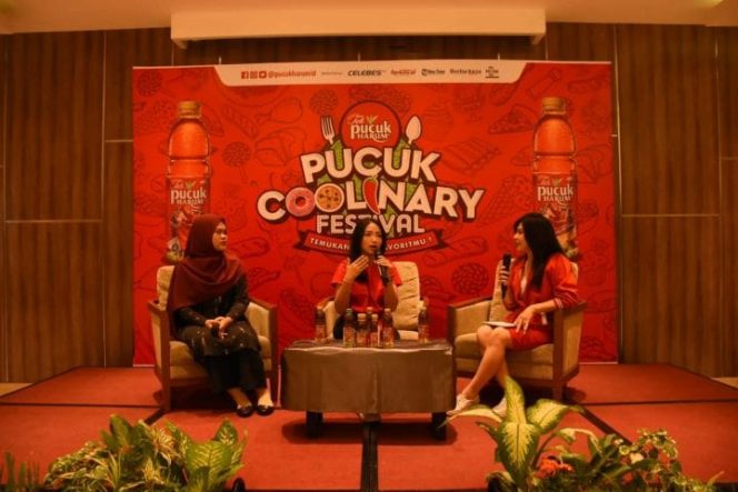 					press konferens Pucuk Coolinary Festival. (BERITA.NEWS/Ratih Sardianti Rosi). 