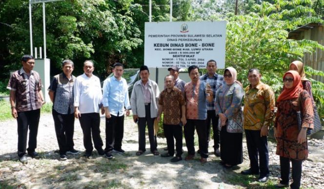 					Pengamanan 500 Hektare (ha) Lahan di Lutra. (BERITA.NEWS/Andi Khaerul). 