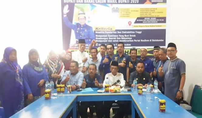 					Pengurus DPD Nasdem Bulukumba poto bersama usai rapat kordinasi di sekertariat Nasdem. (BERITA.NEWS/IL). 