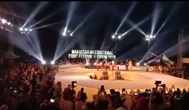 					Pembukaan F8 dikawasan CPI Makassar. (BERITA.NEWS/Andi Khaerul).