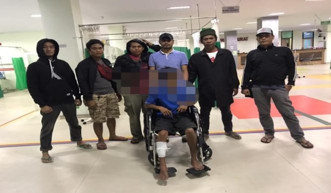 					Dpo Curanmor (Diatas Kursi Roda Dua) Saat diamankan Personil Polres Bulukumba. (BERITA.NEWS/IL). 