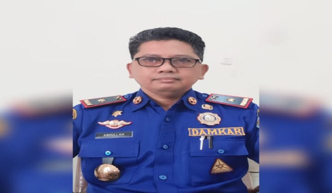 					Kasatpol  PP dan Damkar kabupaten Bantaeng, Abdullah. (BERITA.NEWS/Saharuddin). 