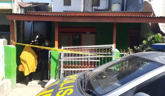 					Tim identifikasi Polres Gowa saat berada di TKP. (BERITA.NEWS/Putri). 