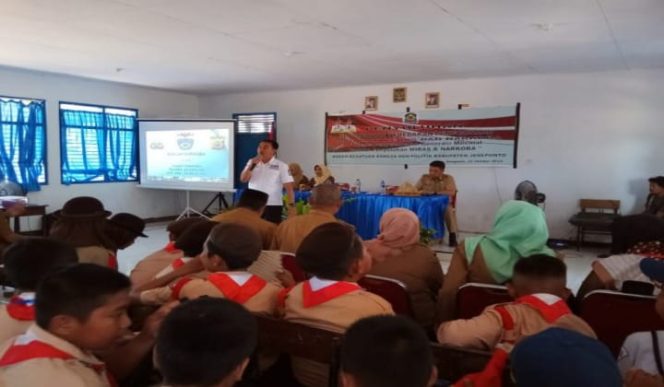 					Kasat Narkoba Polres Jeneponto AKP Abdul Majid sebagai narasumber. (BERITA.NEWS/Muh Ilham).