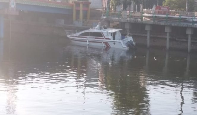 					Kondisi Terkini Ambuls Laut yang dikabarkan tenggelam. (BERITA.NEWS/Andi Khaerul). 