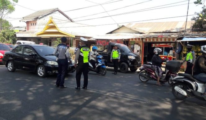					Suasana Ops Zebra 2019 di Jalan panciro, Gowa. (BERITA.NEWS/Putri). 