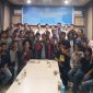 DEM Makassar menggelar deklarasi "Pemuda Menyongsong Kedaualatan Energi Indonesia. (BERITA.NEWS/Andi Khaerul).