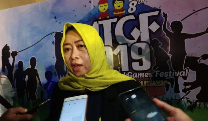 					Kepala dinas Pariwisata Kota Makassar, Ir.Hj. Rusmayani Madjid (BERITA.NEWS/Ratih Sardianti Rosi).