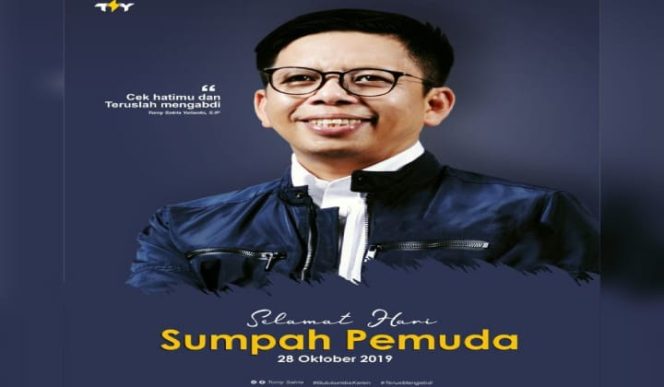 					Peringati Hari Sumpah Pemuda, Tomy Berharap Pemuda Jadi Garda Terdepan