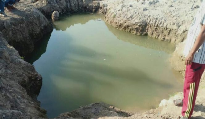 					Lokasi bekas Tambang galian C. (BERITA.NEWS/IL).