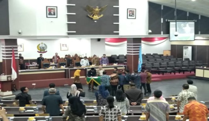 					Rapat Paripurna DPRD Sulsel. (BERITA.NEWS/Andi Khaerul). 