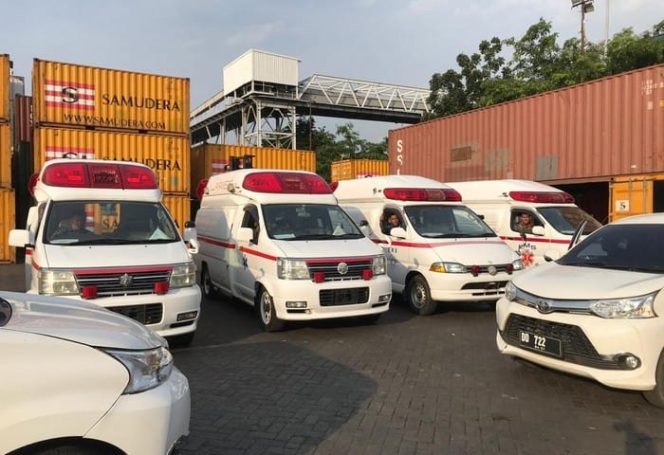 					Hibah Mobil Ambulans dan Damkar dari Jepang. (DOK BERITA.NEWS)