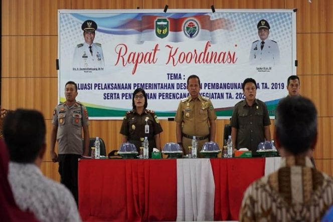 					Rakor Evaluasi Pemdes, Bupati Luwu: Kades Jangan Main-main Kelola ADD