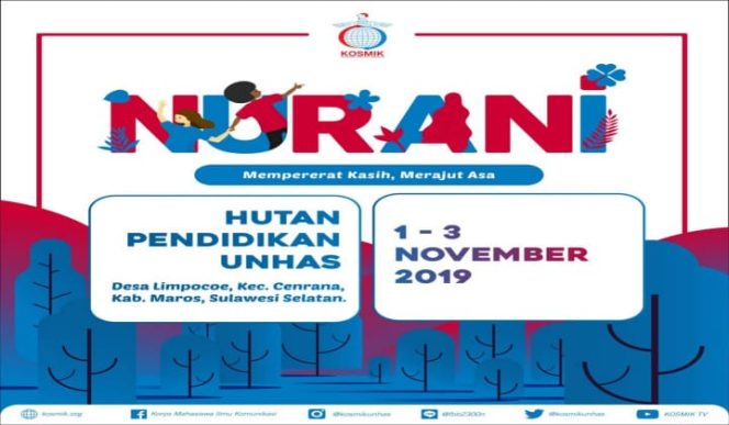 					Kosmik Unhas Jalin Kekeluargaan Melalui Nurani