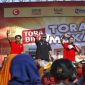 Penjabat Wali Kota Makassar, Iqbal Suhaeb saat menghadiri “ngopi bareng” di Anjungan Pantai Losari. (BERITA.NEWS/Ratih Sardianti Rosi).