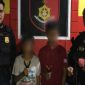 Dua remaja dibawah umur yang diamankan bawa Busur. (foto:Humas Polrestabes Makassar).