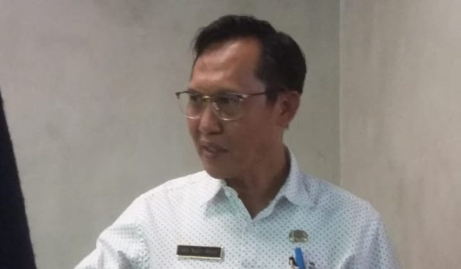 					Kepala BKPSDMD) Kota Makassar, Abdul Kadir Masir dalam acara Coffee Morning. (BERITA.NEWS/Ratih Sardianti Rosi). 