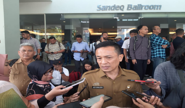 Plt Kepala Bappeda Sulsel Rudi Jamaluddin. (BERITA.NEWS/Andi Khaerul).