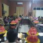 Suasana rapat dengar pendapat di ruang rapat Komisi I DPRD Kabupaten Jeneponto. (BERITA.NEWS/Muh Ilham).