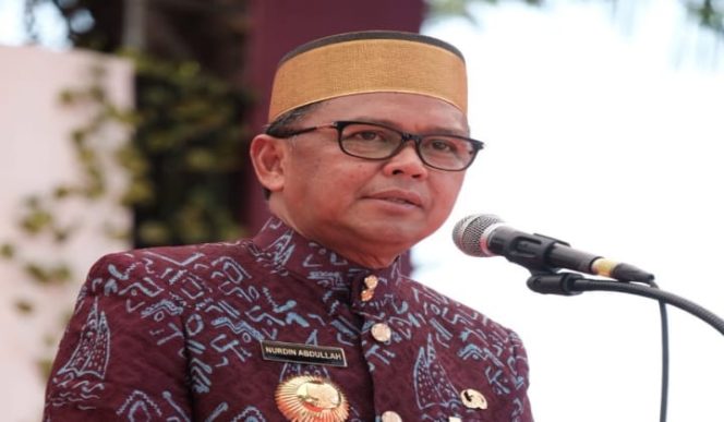 					Gubernur Sulsel Nurdin Abdullah. (BERITA.NEWS/Putri). 