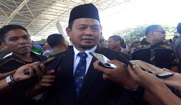 Pj Wali Kota Makassar Iqbal Suhaeb. (BERITA.NEWS/Ratih Sardianti Rosi).
