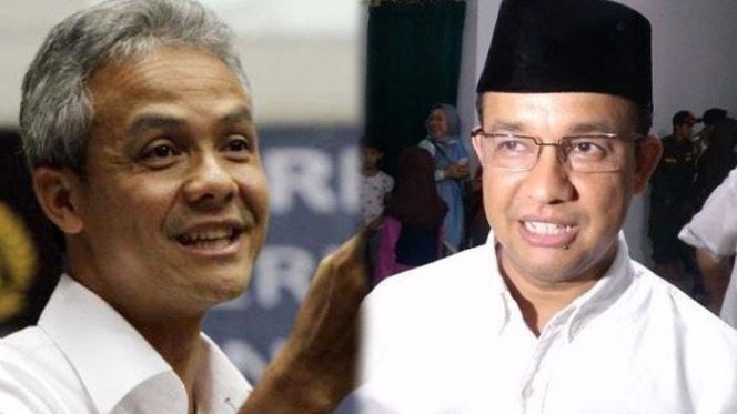 					Gubernur Jateng Ganjar Pranowo dan Gubernur DKI Anies Baswedan.