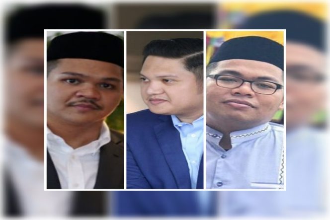 					M Fathul Fauzi Nurdin, Arham Basmin dan A. Izman Maulana Padjalangi.