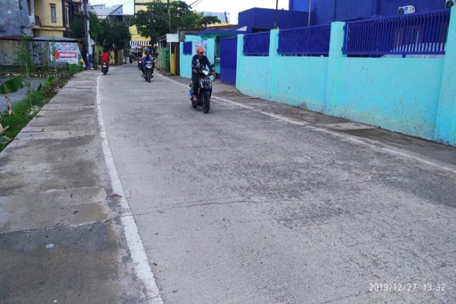 					Habiskan Miliaran Rupiah, Proyek Beton Jalan Jipang Raya Makassar Juga Parah