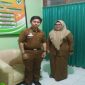 Kabid pencegahan dan pengendalian penyakit dinas kesehatan kabupaten Bantaeng, dr. Armansyah bersama kepala seksi penyakit menular dinkes Bantaeng, Vanty Rosanty. (BERITA.NEWS/Saharuddin).