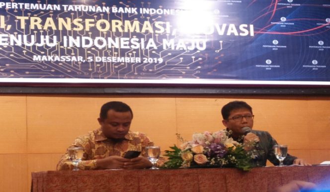 					Press Conference BI di hotel Claro Makassar. (BERITA.NEWS/Ratih Sardianti Rosi). 