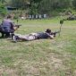 Pelaksanaan latihan menembak semester II tahun 2019 di lapangan tembak Kodim 1405/Mlts. (BERITA.NEWS/Wahyu Adi Saputra).