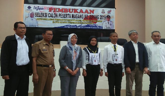 					pembukaan seleksi calon peserta magang ke Jepang di tahun 2019. (BERITA.NEWS/Ratih Sardianti Rosi). 