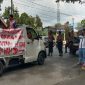 Anggota BAIN HAM RI unjuk rasa depan kantor bupati Jeneponto. (BERITA.NEWS/Muh Ilham).