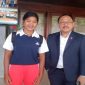 Suhardi Duka bersama Ramla Baharuddin di gedung DPR RI. (BERITA.NEWS/Muhammad Srahlin)
