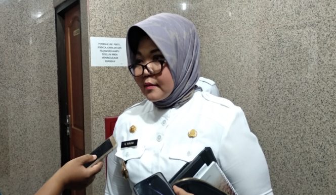 					Kepala Biro Pengeloal Barang dan Aset setda Sulsel Nurlina. (BERITA.NEWS/Andi Khaerul). 