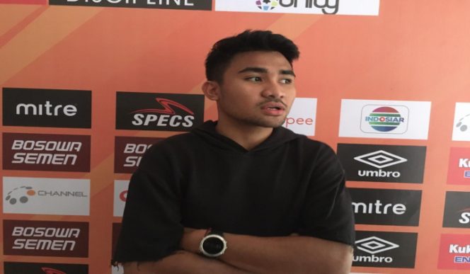 					Pemain PSM Asnawi Mangkualam. (BERITA.NEWS/Alfiandiz). 