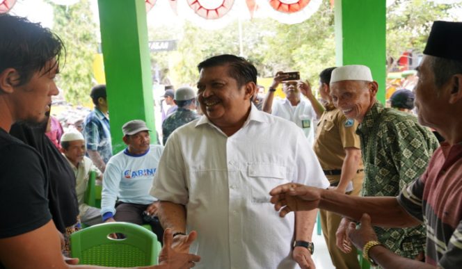 					Asikin Solthan saat lakukan reses di Desa Pattallassang, Kecamatan Tompobulu. (BERITA.NEWS/Saharuddin). 
