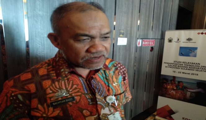 					Kepala Dinas Kesehatan Sulsel Bachtiar Baso. (BERITA.NEWS/Andi Khaerul). 