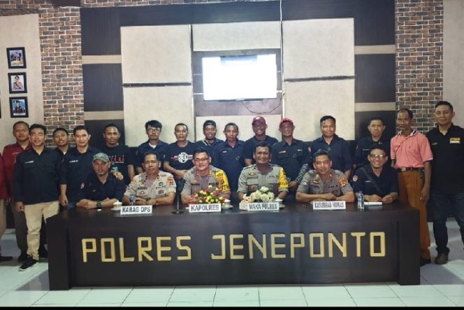 					Rilis Akhir Tahun, Kopolres Jeneponto Sebut Kasus Lakalantas Menurun