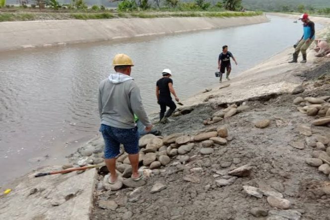 					Usai Dikerja, Irigasi Kalaena Lutim Rp62 M Rusak Parah, Petani Adukan ke Komisi V
