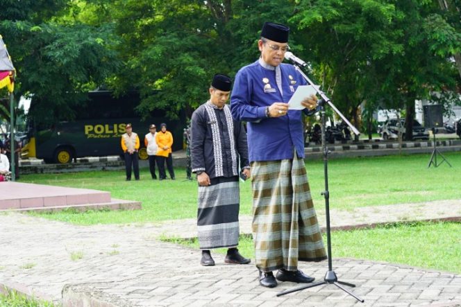 					Siaga Bencana, Bupati Luwu Pimpin Apel Gabungan