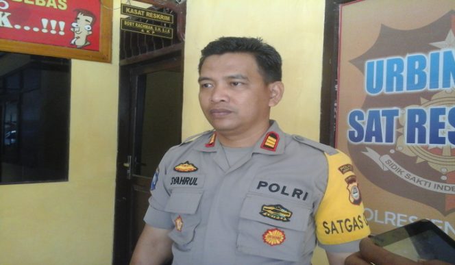 					Kasubag humas Polres Jeneponto, AKP Syahrul. (BERITA.NEWS/Muh Ilham). 