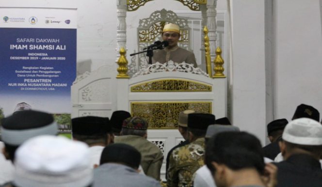 					Imam besar Jamaica Moeslim America Serikat ust H Shamsi Ali. (BERITA.NEWS/Putri). 