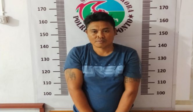 					Pelaku Sanuddin warga dusun Bangkengnunu, desa Barayya, Kecamatan Bontoramba, Kabupaten Jeneponto, Sulawesi Selatan. (BERITA.NEWS/Muh Ilham).  