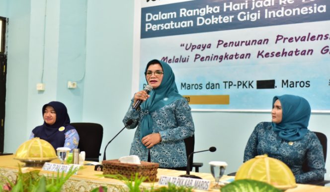 					Ketua TP PKK Sulsel Liestyati F Nurdin.